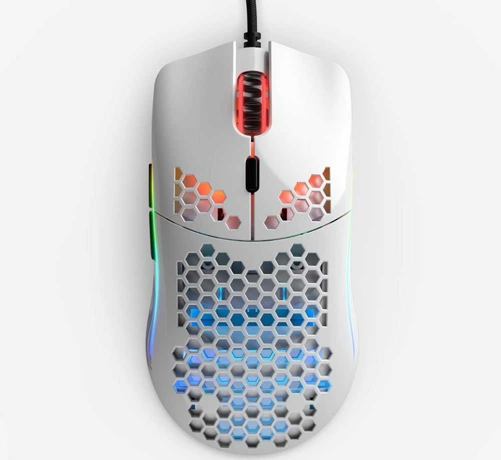 Glorious Gaming Mouse Model O Minus USB GOM-WHITE - Matte White Glorious Gaming Mouse Model O Minus USB GOM-WHITE - Matte White